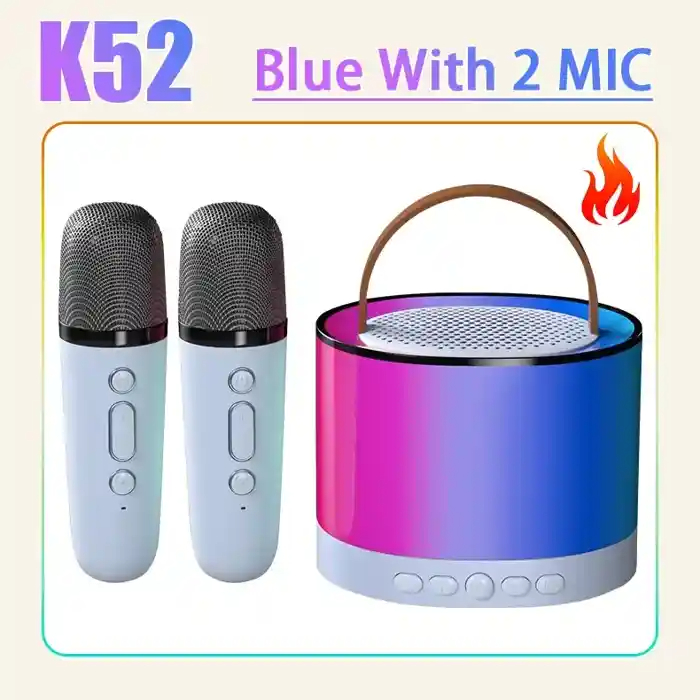 K52 Dual Smart Portable Speaker – ছোট আকৃতি, বড় পারফরম্যান্স!