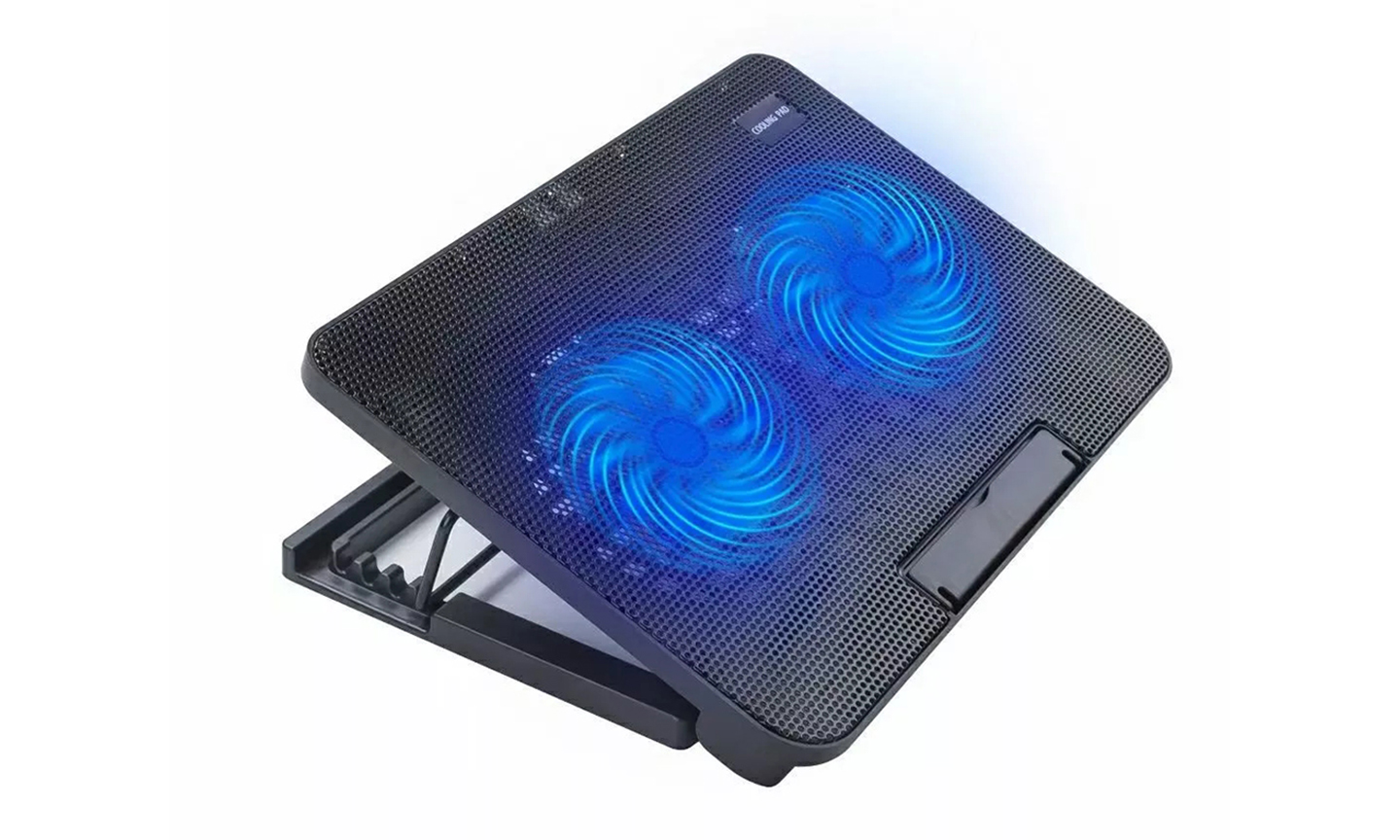 Laptop Cooling Pad N99 With 2 Dual Fan Stand