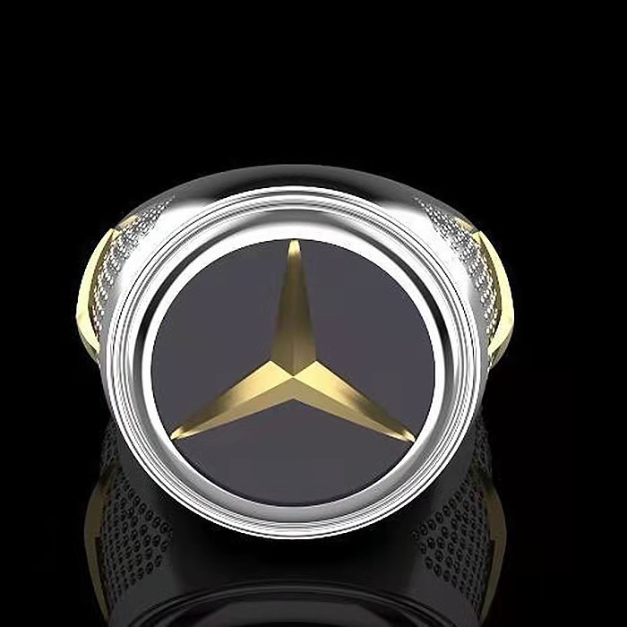 💍 **Bedi Wish Creative Car Logo Men’s Ring** 💍